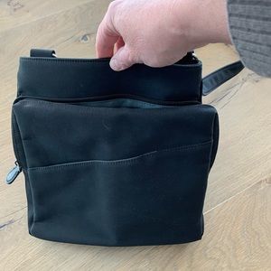 Black Hobo Crossbody Bag